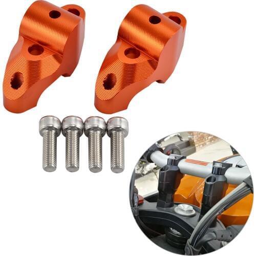 NICECNC Motorcycle Handlebar Riser for KTM 1290 Super Adventure Duke GT R/S/T 2017 2018 1090 Adventure 2014-2016 1050 dventure
