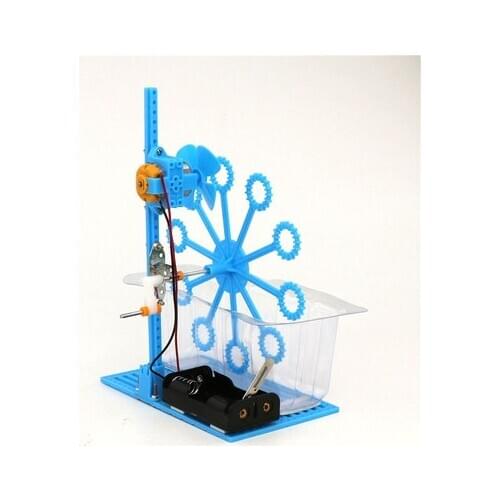 DIY Bubble Blister Robot Machine Educational Kit Handmade