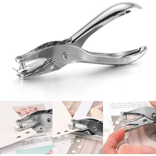 1Pcs Handle Hole Punch Plier Circle Card Cut Sheet Shape Cardmaking Handicraft Tool for Jewelry Making Tools Accessories
