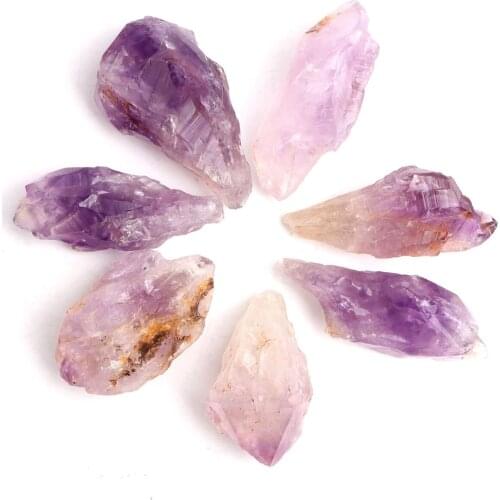 10g/pack Natural Amethyst Backbone Purple Crystals Chips Healing Rough Gems Minerals Specimen Jewelry Making Gift Home Decor