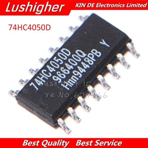 10PCS 74HC4050D SOP 74HC4050 SOP16 SMD New Original IC