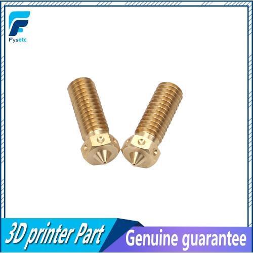 2pcs Top Quality V6 Volcano Nozzle For 3D Printers Hotend Volcano Upgrade Kit For E3D Volcano Hotend 1.75mm Filament