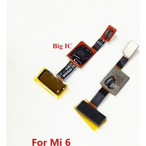 5PCS/Lot Fingerprint Sensor Return Key Home Button Flex Cable For Xiaomi Mi 6 Mi6
