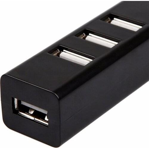 USB 2.0 Adapter 4 Ports Splitter High Speed Adaptador for Notebook PC Computer Accessories Mini Hub Socket Pattern