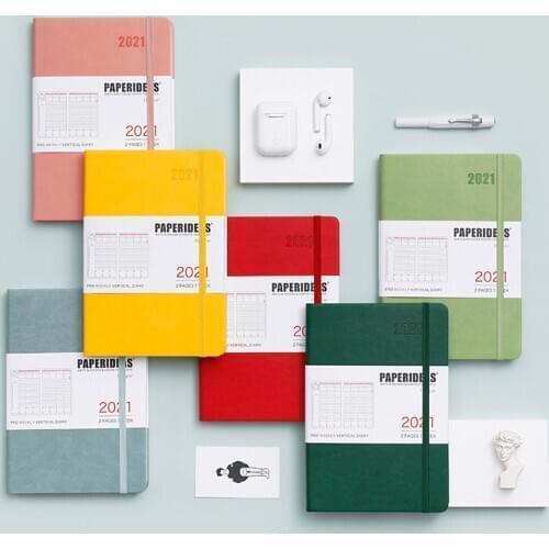 Notebook High Quality Schedule Book Boutique Plan Notebooks Portable Diary Note Books Work Book Study Manual Office School Gift