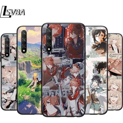 Funda Genshin Impacts Game For Huawei Y9S Y6S Y8S Y8P Y9A Y7A Y7P Y5P Y6P Y7 Y6 Y5 Pro Prime 2019 2018 Phone Case Cover