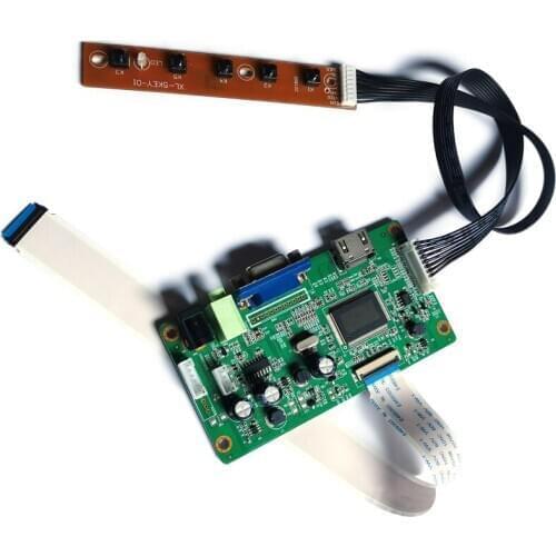 For LP156WH2/LP156WH3/LP156WH4 30-Pin EDP VGA 1366*768 LED LCD screen display controller board DIY kit