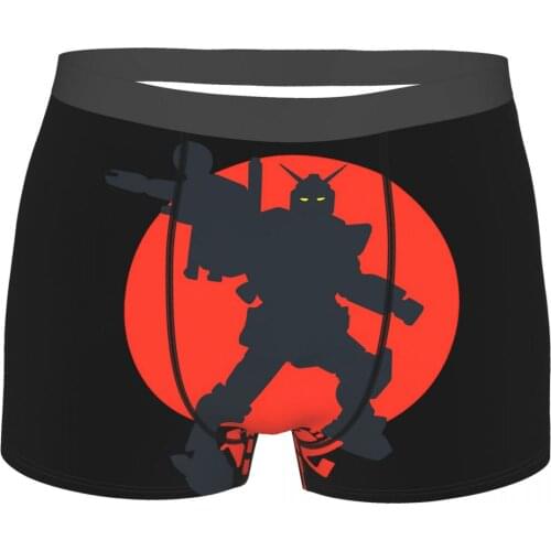 Its A GUNDAM! Essential Underpants Homme Panties Mens Underwear Ventilate Shorts Boxer Briefs
