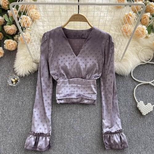 Foamlina Womens Satin Shirts