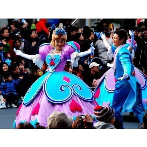 Customized paradise commercial performance parade night costume carnival party dress