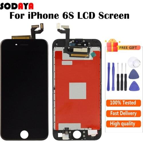 AAA Quality LCD Screen For iPhone 6S LCD Touch Screen Glass Digitizer Display Assembly Free Shipping