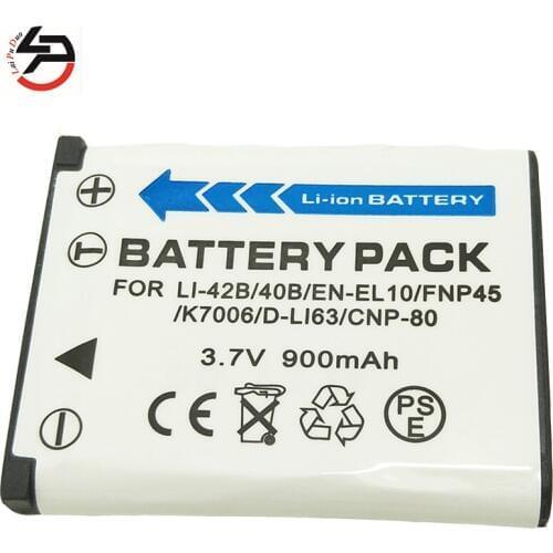 Laipuduo 900mah 100% brand new Replacement Camera Battery For Fujifilm NP45 FNP-45 XP10 J10 J100 J110W J30 Z10 Z20 Z71 J20 J150w