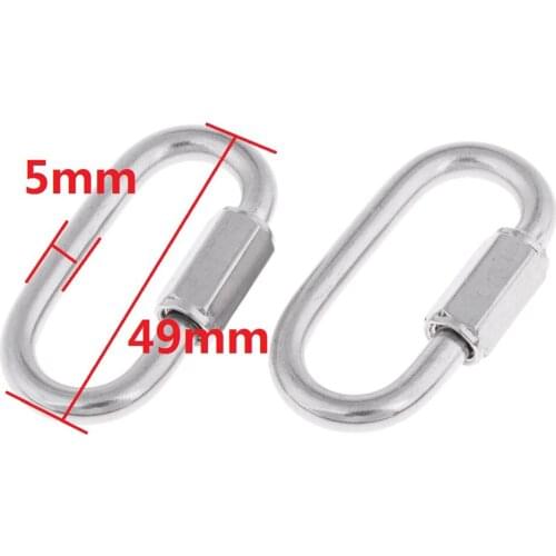 Set of 2 Sports Carabiner Buckle Clips Snap Hook Snap Hook Snap Hook