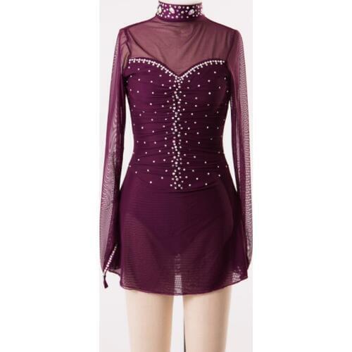 Ice Figure Skating Dresses For Girls Fashion New Brand Competition Skating Clothing DR3353