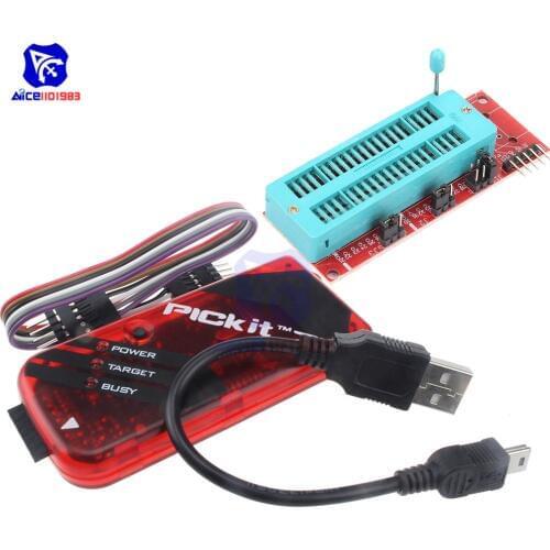 Diymore PICKit2 Simulator PICKit 2 Programmer Emluator with PICKIT Programming Adapter Universal Programmer Module