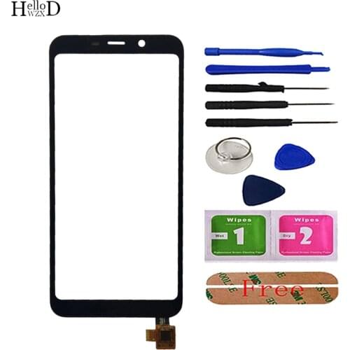 5.45" Lens Sensor For Meizu C9 / C9 Pro / M9C Touch Screen Digitizer Front Glass Panel Tools 3M Glue