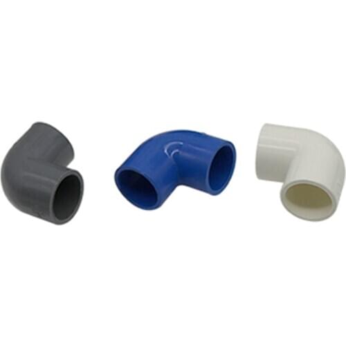 Garden Irrigation 25mm Elbow PVC Connector Water Pipe Adapters Fish Tank Tube Aquarium Water Intake Drainage Joint Watering Tool