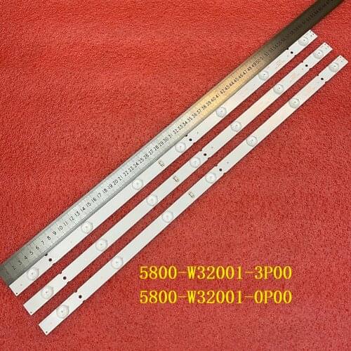 3 PCS/set LED backlight strip for Skyworth 32E3500 32E360E 32X3000 32E3000 32HX4003 5800-W32001-3P00 CRH-A323535030751AREV1