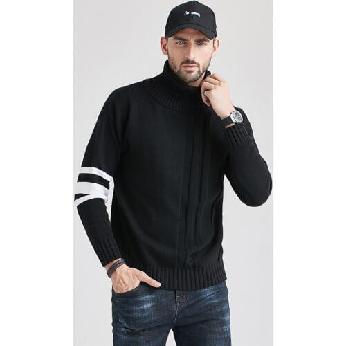 TFU 2020 Brand New Men Casual 100% Cotton Pullover Men Sweater Shirt Jersey Clothing Warm Fashion Male Knitwear Sweaters Men