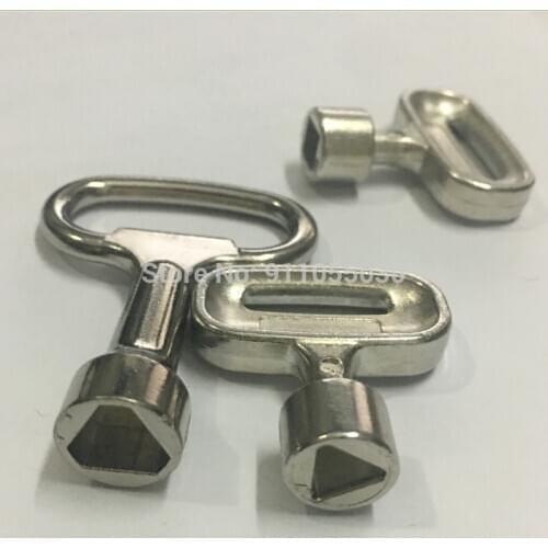 1Pc Universal Key Multifunction Wrench Metro Trains Key Lock Elevator Door Key Electric Cabinet Smaller Keys