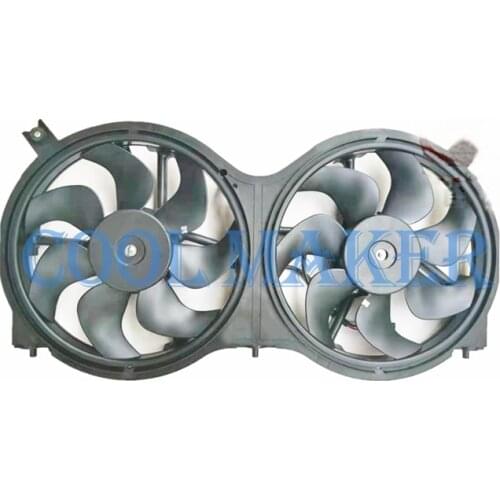 Radiator Cooling Fan Assembly without resistor for Nissan Pathfinder/Infiniti JX35 621586 214813JA2E NI3115149