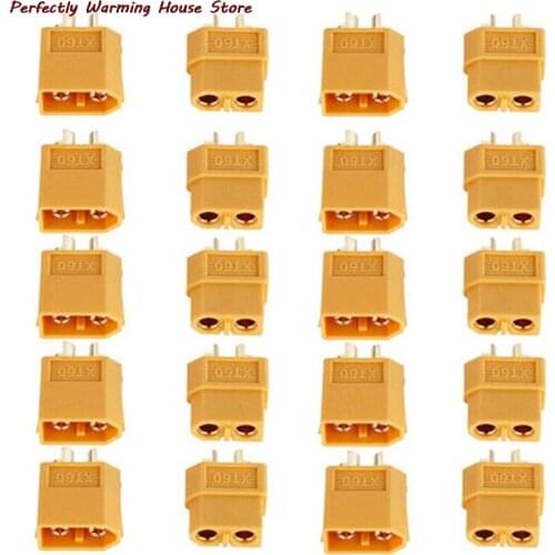 10/20PCS XT60 XT-60 XT 60 Plug Male Female Bullet Connectors Plugs For RC Lipo Battery Wholesale 5Pairs/10Pairs