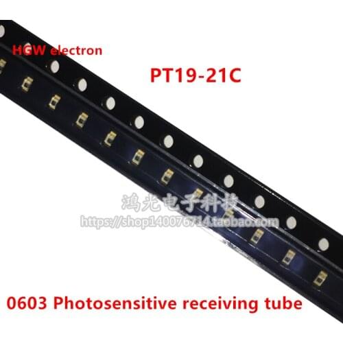 100pcs PT17-21C/L41/TR8 SMD diodes, infrared receiving tube 0805 photo receiving tube PT19-21C 0603 photosensitive receiver