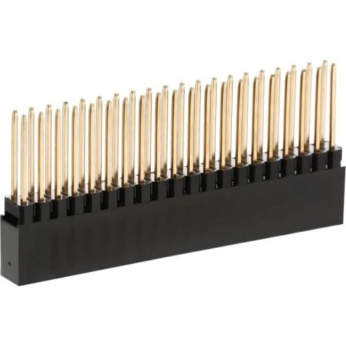 2 x 20 (40 Pin) Extra Tall Female 0.1 Inch Pitch Stacking Header Compatible with Raspberry Pi A+/B+/Pi 2/Pi 3 Extra Tall Header