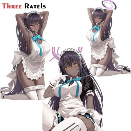 A569 Sexy Waifu Girl Karin Blue Archive Anime Game sticker for mazda Motorcycle Skateboard Luggage Car Cover Decorative