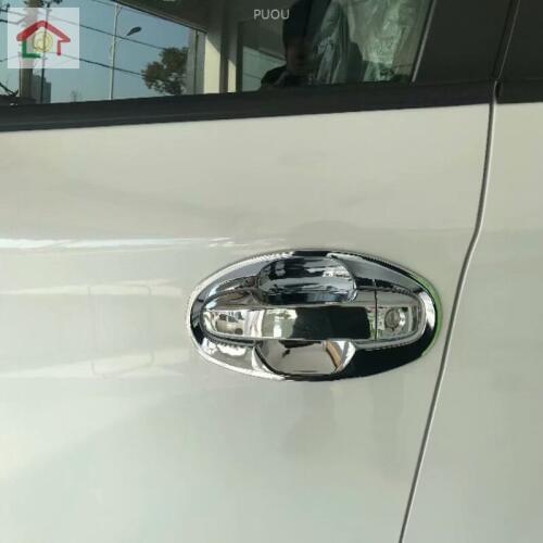 ABS Chrome For Subaru XV 2012 2013 2014 2015 2016 2017 2018 Door Handle Bowl Auto Styling Exterior Accessories Trim