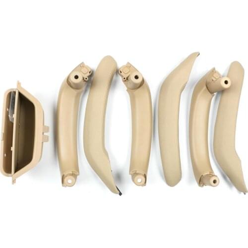 Car LHD Interior Door Pull Drivers Seat Side Panel Handle Armrest Panel Cover Trim For BMW X3 X4 F25 F26