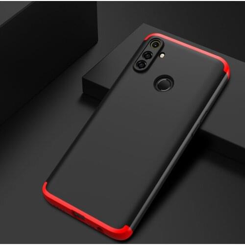 For OPPO Realme C3(3 cameras) Case 6.5" 3 IN 1 360 Full Protection Shockprrof Matte Cover For Realme C3 (3 cameras) Coque