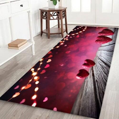 Digital Soft Warm Anti-skid Bedside Rugs Floor Blanket Play Mat 60x180cm
