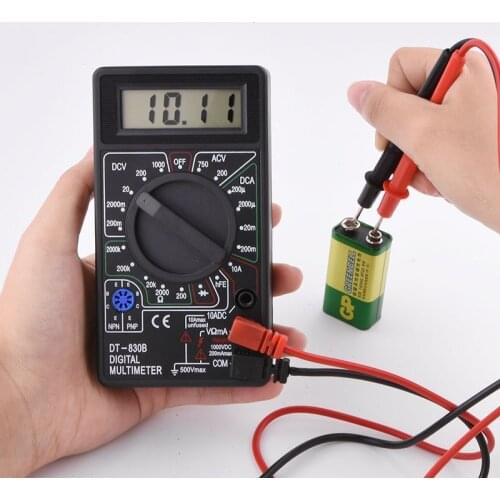 DT-830B LCD Digital Multimeter AC DC 750 1000V Voltmeter Ammeter Ohm Tester Meter Digital Multimeter