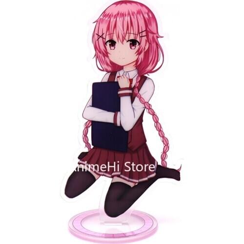 Comic Girls Action Figure Cosplay Anime Toys Moeta Kaoruko kaosu Acrylic Figures Stand Model Dolls 15cm