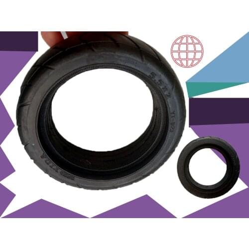 Carbon fiber electric scooter 5.5 inch tyre front wheel tire