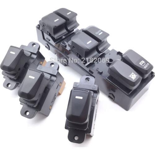 Power Window Switch Button For Hyundai IX35 2009-2015 93570-2Z000,93580-2Z000