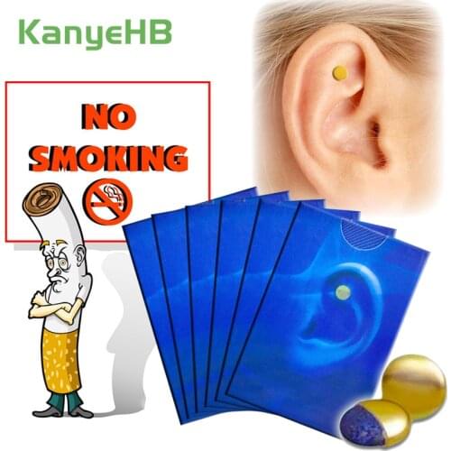12pcs/6pair Magic Power Quit Smoking Magnet Easy And Effective Stop Smoke Patch Ear Acupoints Magnet Quit Smoking Plaster