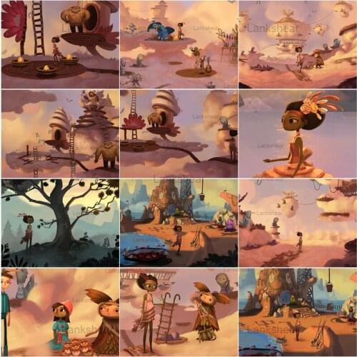 5D Diy Diamond Cartoon Girl Painting Art Pictures Landscape Cross Stitch Kit Full Drill Embroidery Mosaic Home Wall Decor Gift