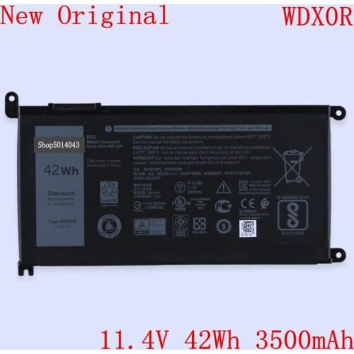New Original Laptop replacement Li-ion Battery WDX0R for Dell Inspiron 14-5468 7569 13 7368 7378 14-7460 15 7560 series 42WH