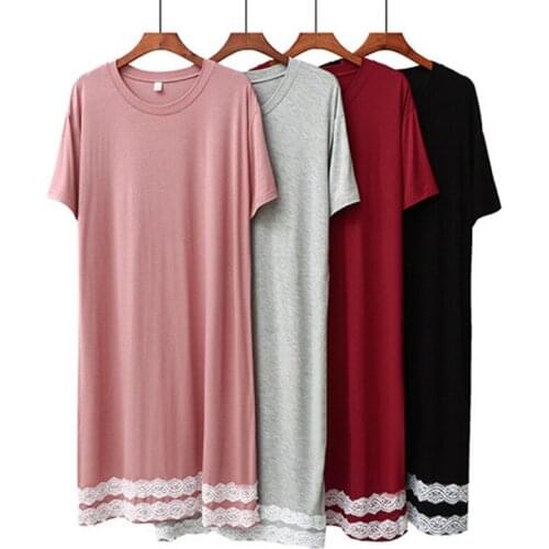2021 New Spring Summer Cotton Nightgown Women Nightdress Sleepwear Long Sleeve Night Dress Female Nighties Nightwear Vestidos