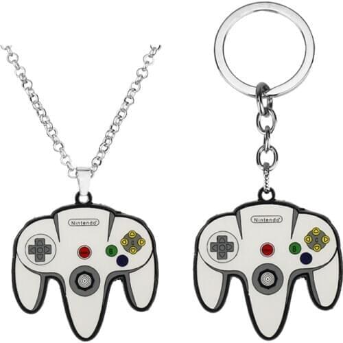 Nintendo Gamepad Necklace Game Console Pendant кулон Chains цепи брелок Wholesale Trendy Choker Jewelry Gift