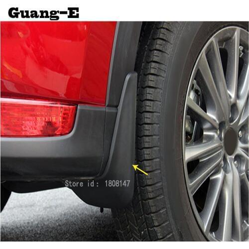 Car Body Plastic Fender Soft Mudguard Protection Flap Splash Mud Guard Frame For Mazda CX-5 CX5 2nd Gen 2017 2018 2019 2020
