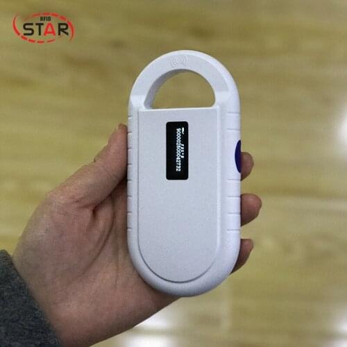 134.2KHz ISO11785/84 FDX-B Pet Microchip Scanner, Animal RFID Tag Reader dog reader Low Frequency Handheld RFID Reader