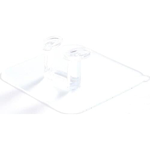 Self Adhesive Hooks No Trace Punch-free Heavy Load Transparent Strong Door Wall Hangers Towel Handbag Hooks For Kitchen Bathroom