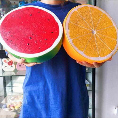 1pc Free Shipping 25cm Big Size Jumbo Squishy Slow Rising Toy Kids Funny Soft PU Anti Stress Toy Gifts With Retail Package #DS