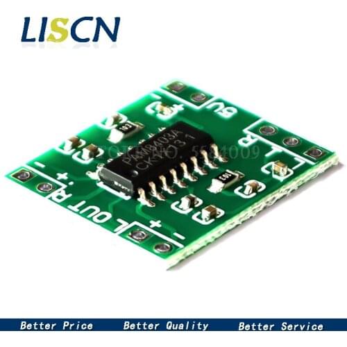 10pcs/lot PAM8403 Super mini digital power amplifier board miniature class D power amplifier board 2 * 3 w high 2.5 ~ 5 v USB