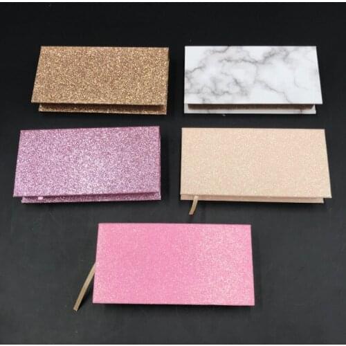 2020 New Lash Box Hard Magnetic Eyelashes Cases with Tray for 27mm 25mm Mink Lashes Wholesale Lash Vendor