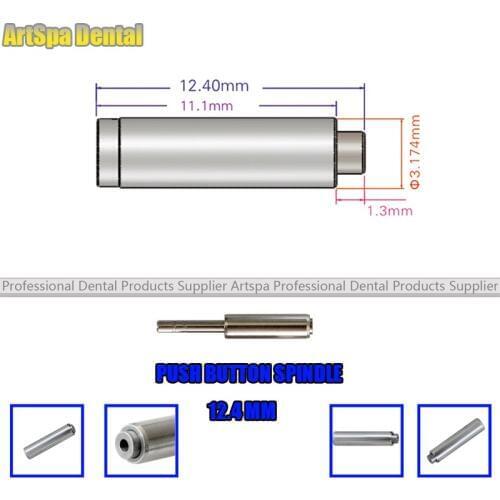 5pcs 12.4mm Dental Push Button Spindle for High Speed Handpiece Cartridge