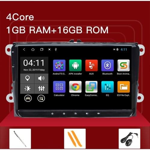 2Din Android10.0 Car radio GPS Navigation For VW T5 amarok volkswagen Passat B6 B7Skoda Octavia Jettaseat leon golf 5 Multimedia